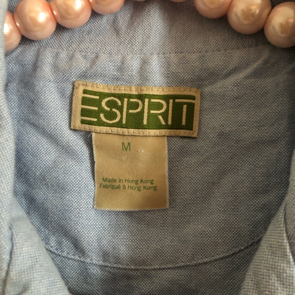 Vintage esprit sleeveless button up - Picture 3 of 7